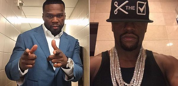 50 Cent Ethers Floyd Mayweather With Photo Of Mary J. Blige Looking Like His Twin