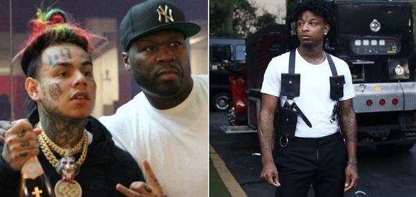 50 Cent Quickly Deletes IG Post About 21 Savage and Tekashi 6ix9ine