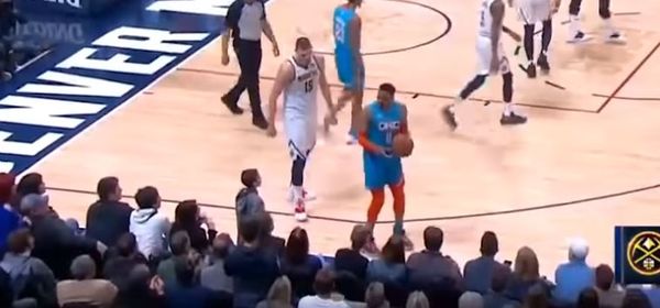 Russell Westbrook Warns Young Fan Who Made Contact With Him