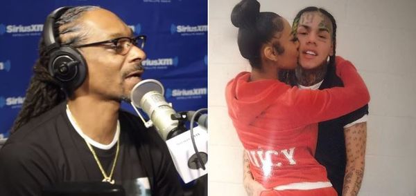 Tekashi 6ix9ine's Girlfriend Fires At "Washed Up Rappers" Like Snoop Dogg