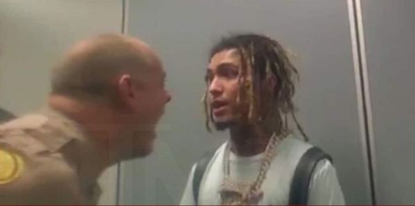 Watch Lil Pump Get Into A Shouting Match With Cops