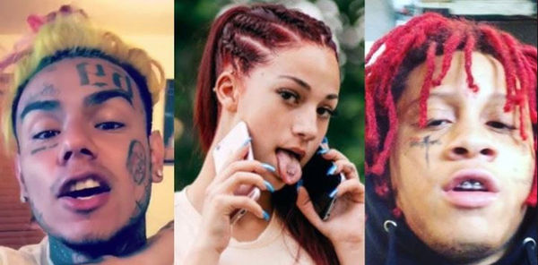 Bhad Bhabie Exposes Trippie Redd With Tekashi 6ix9ine Reference