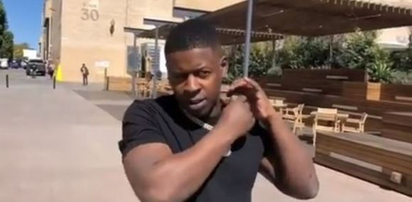 Watch Blac Youngsta Stunt Stunning Display of Athleticism