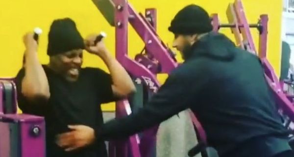 DMX & Swizz Beats Hit Planet Fitness For A Workout