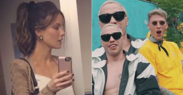 Machine Gun Kelly Co-signs Pete Davidson Chopping Down Hot Old Kate Beckinsale