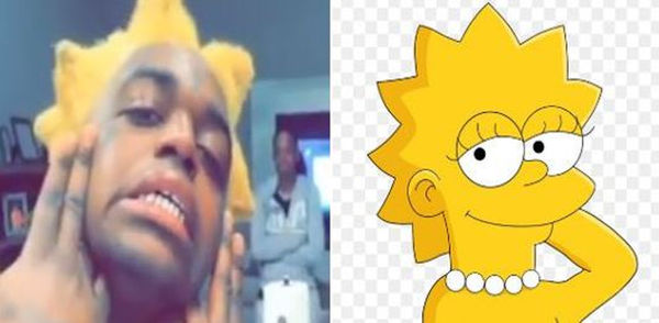 Kodak Black Now Really Looks Like a Simpsons Character