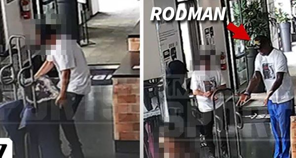 It Looks Like Dennis Rodman Got Caught On Tape Masterminding Heist