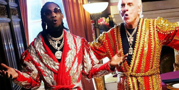Offset Rages At News Sources For Saying Ric Flair Has Died