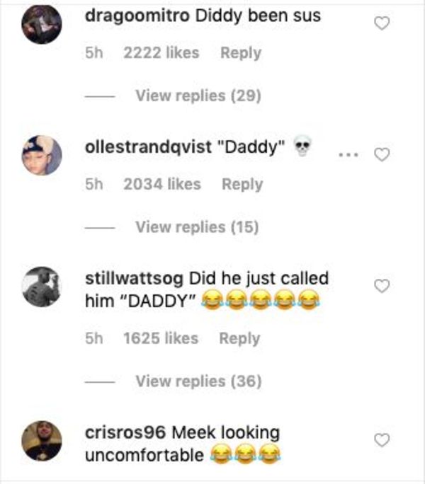 Diddy Called Meek Mill &quot;Daddy&quot; While He Was Swimming &amp; Social Media Went In