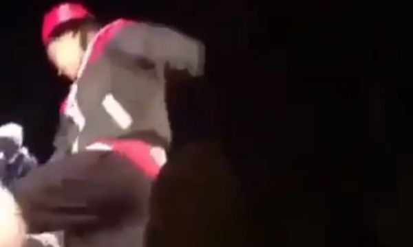 Watch Young M.A Fall On Stage