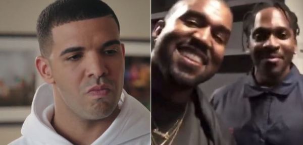 Kanye Also Took A Shot At Drake In OG Version Of Pusha T's "What Would Meek Do"