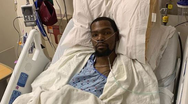 Kevin Durant Updates His Fans After Surgery