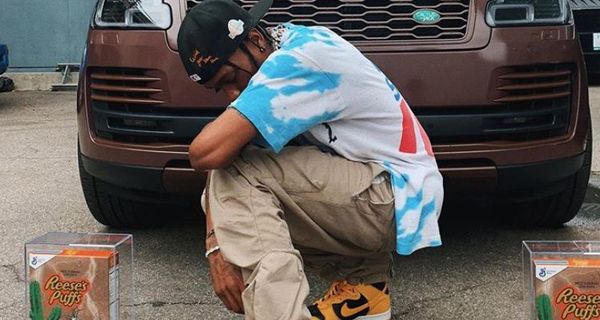 Travis Scott Has His Own Line Of "Reese's Puffs" Cereal