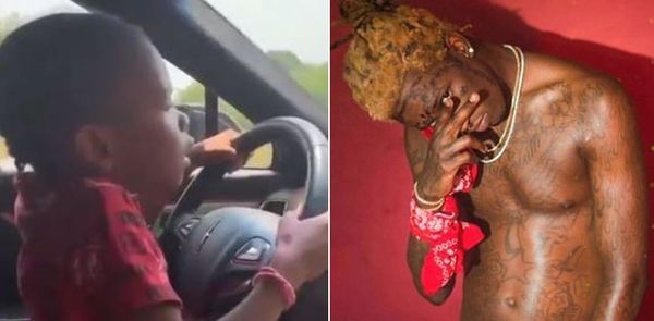 Young Thug May Be In Trouble After Young Daughter Filmed Driving Car
