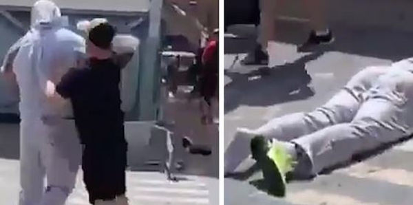 Watch Future's Bodyguard Get Knocked Out Cold In Spanish Airport