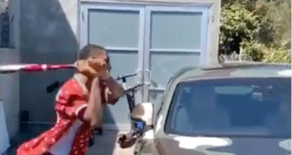 Key Glock Smashes Young Dolph's Car Windshield With A Baseball Bat