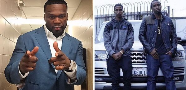 50 Cent Comes For Diddy's Son Over JAY-Z-Like Water Sports Caution