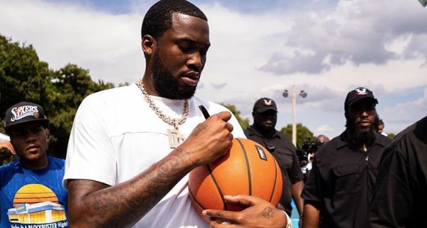 Meek Mill Renovates Basketball Courts In North Philly