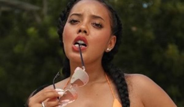 Angela Simmons Breaks The Internet In Tiny Orange Bikini