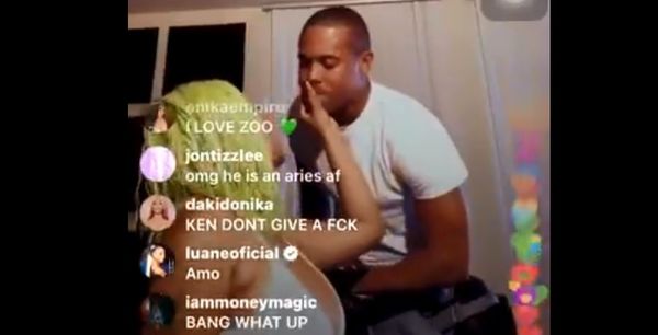 Nicki Minaj's Fiance Kenny Petty Catching Heat For Flashing Gun On IG Live