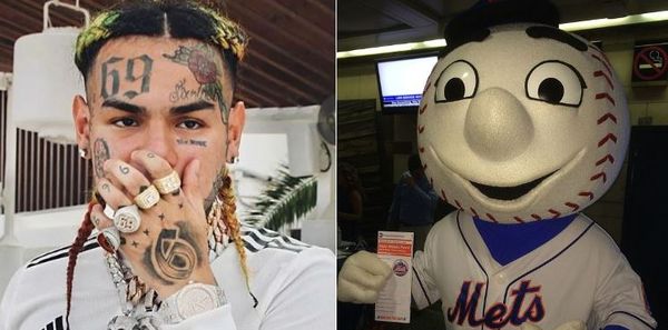 Tekashi 6ix9ine Probably Also Threw Mr. Met Under The Bus