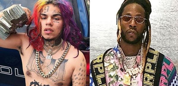 2 Chainz Runs Into "Tekashi 6ix9ine" In New York