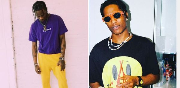 A$AP Rocky Addresses Travis Scott "Beef"