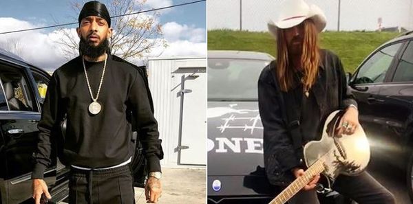 Billy Ray Cyrus Dedicates BET Award To Nipsey Hussle