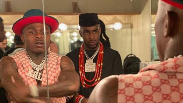 DaBaby's BET Hip Hop Awards Outfit Compared To Jim Carrey In "The Mask"