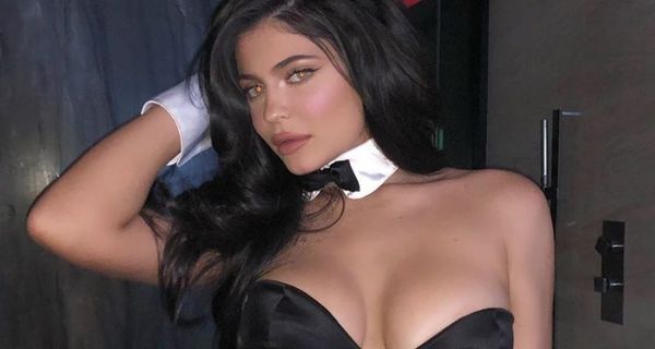 Kylie Jenner Dresses Up As A Playboy Bunny For Halloween