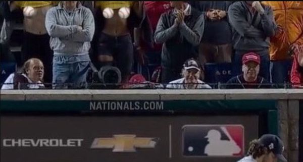 Three Female Fans Flashed Their Boobs During Game 5 Of The World Series