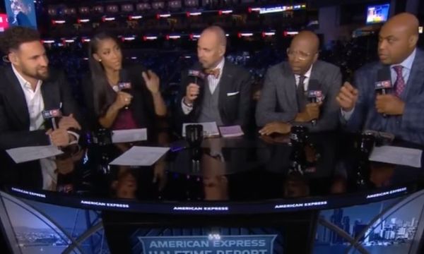 Watch Charles Barkley Diss The Golden State Warriors To Klay Thompson's Face