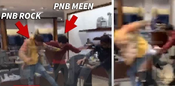 Watch PnB Rock & His Goons Viciously Attack Men In Neiman Marcus