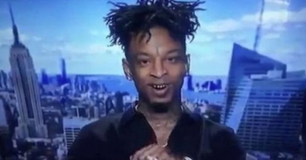 21 Savage Shares Awkward High School Selfie With Flea Market Bling