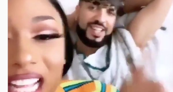 Megan Thee Stallion Visits French Montana In The Hospital