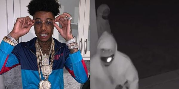 Watch Blueface Catch His Opps Trying to Rob him
