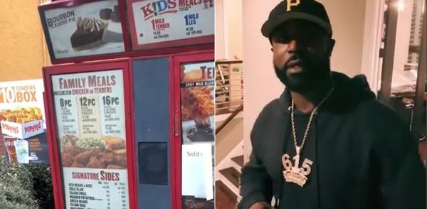 Watch Young Buck Fight For Popeyes Chicken Sandwich; Won't Leave Drive-Thru