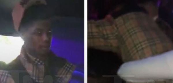 Watch Blueface Beat On A Chain Snatcher While Wearing An Exquisite Burberry Coat
