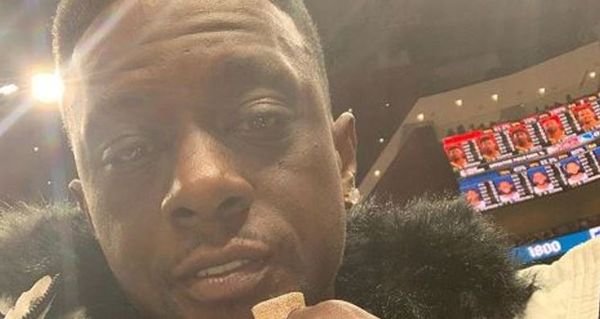 Boosie Badazz Injured During Warriors Hawks Game