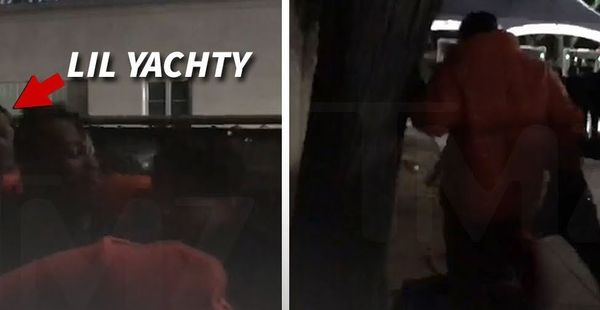 Lil Yachty Punches Heckler In Face & Then His Goons Stomp On Him