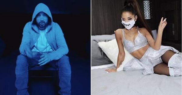 Eminem Gets Twitter Going With Ariana Grande Lyric