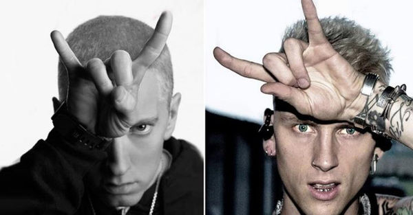Eminem Says Machine Gun Kelly Is Over On Music To Be Murdered By's Unaccommodating