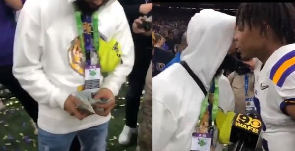 Joe Burrow Says Odell Beckham Jr. was Giving Out Real Money After LSU Championship