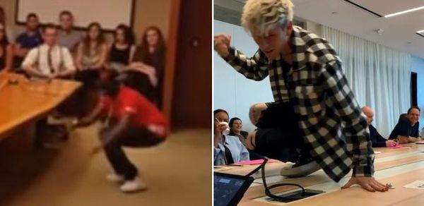 Mockery Or Nah? Machine Gun Kelly Dances For Label Like Bobby Shmurda
