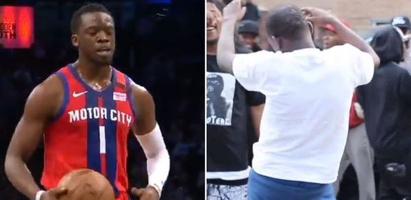 Reggie Jackson Reacts To Brooklyn Crowd Chanting "Bobby Shmurda" at Him