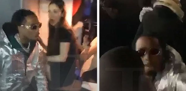 Watch Quavo Throw Punches At People in Paris