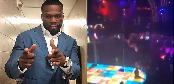 50 Cent Comments On Stripper Taking Epic Two Story Fall