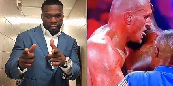 50 Cent Trolls Deontay Wilder After Tyson Fury's Blood-Licking Beatdown