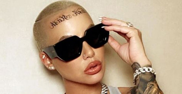Amber Rose Says She Got Forehead Tattoos Because Of Kobe Bryant