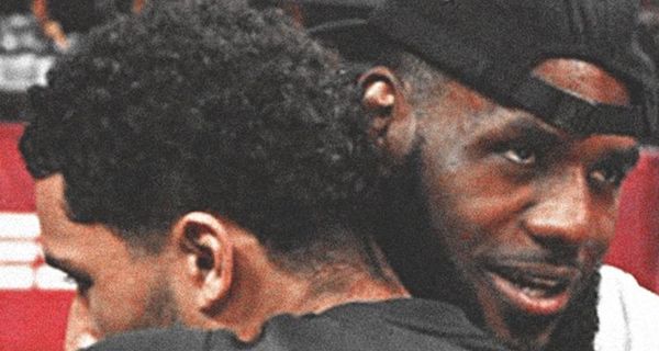 Lebron James Posts Picture With Josh Hart's Face In His Crotch